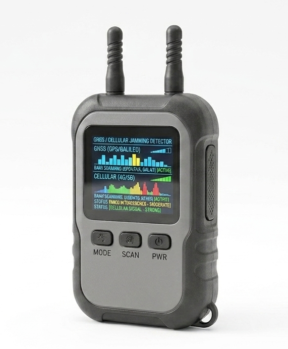 Vehicle Guard JVD-400 GNSS and cellular jammer detector