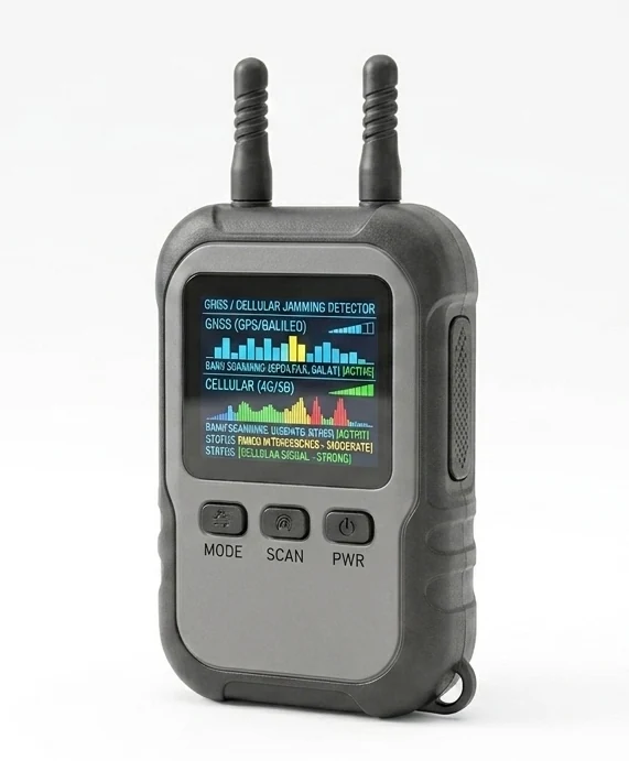 Vehicle Guard JVD-400 GNSS and cellular jammer detector